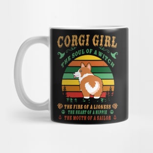 Corgi Girl - Witch - Lioness - Hippie - Sailor (105) Mug